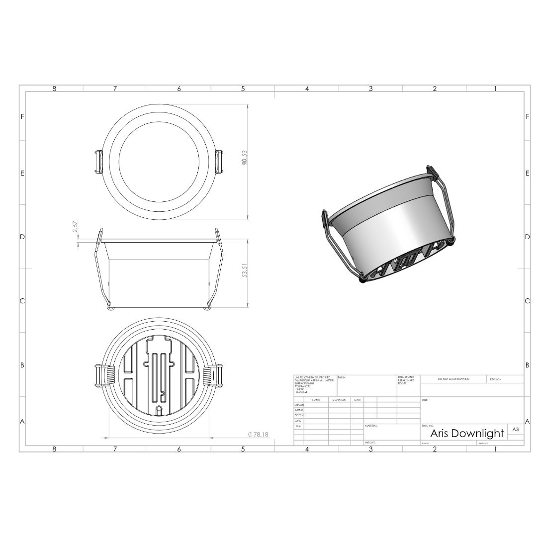 ARIS SMD DEEP DOWNLIGHT