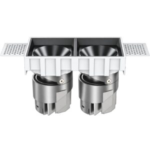 SOLACE PRO SQ COB DOWNLIGHT (TWIN TRIMLESS)